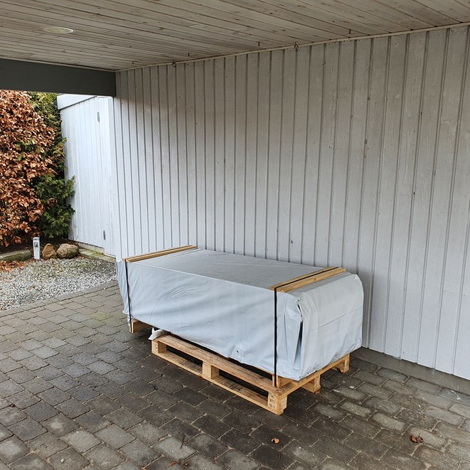 Unboxing Plus Sommerly rollendes Sofa-Shelter