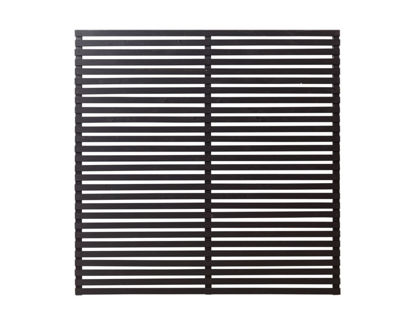 Plus Tokyo Sichtschutz-Zaun schwarz 180 x 180 cm