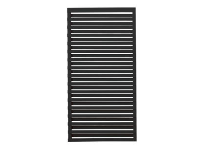 Plus Osaka Sichtschutz-Zaun Kiefer-Fichte schwarz 90 x 180 cm