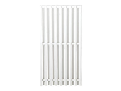Plus Nagano Sichtschutz-Zaun Weiß 90 × 180 cm