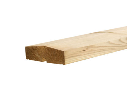 Plus Klink - Plank Abschlußbrett druckimprägniert 200 x 9,7 x 3,4 cm