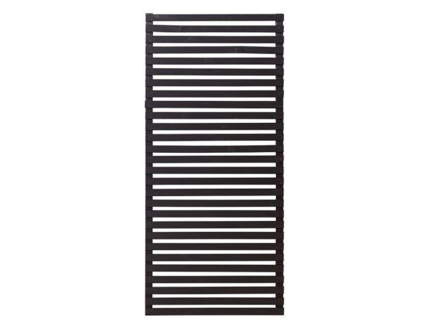 Immagine di Plus Tokyo Sichtschutz-Zaun schwarz 83 x 180 cm