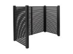 Bild von Plus Tokyo Mülltonnenverkleidung schwarz 194 cm