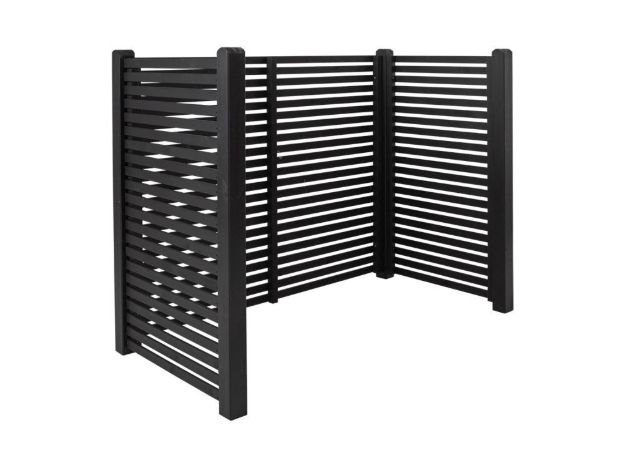 Bild von Plus Tokyo Mülltonnenverkleidung schwarz 194 cm