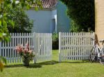 Bild von Plus Retro Zaun weiss 150 x 80 cm