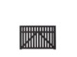 Image de Plus Country Einzeltor schwarz 150 x 98 cm