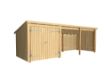 Image de Plus Gartengebäude Nordic Multihaus offen mit Doppeltor 635 x 218 cm