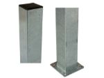 Bild von Plus Stahlpfosten verzinkt mit Fuss 8 x 8 x 96 cm AKTIONSPREIS
