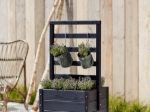 Bild von Plus Pflanzkasten Blumenkasten mit Füßen 88 x 39 cm schwarz