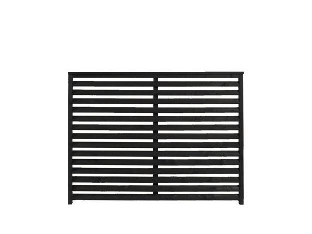 Bild von Plus Kyoto Zaun schwarz 160 x 120 cm