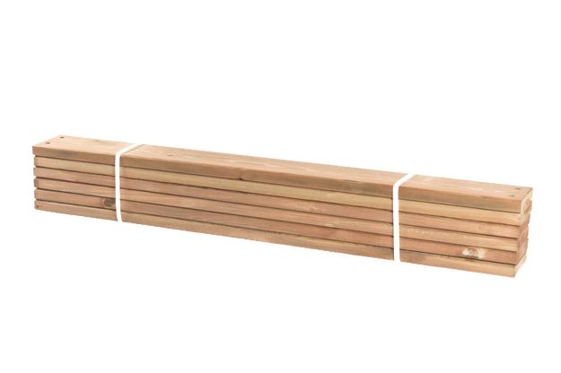 Immagine di Plus Planken-Set Lärche unbehandelt  6x - 120 x 12 x 2,8 cm für System PIPE