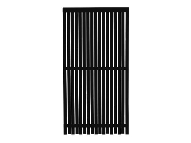 Immagine di Plus Nagano Sichtschutz-Zaun schwarz 90 × 180 cm