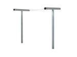 Image de Plus Pipe Trockengestell Stahl verzinkt 290 cm x d=10 cm mit Leine