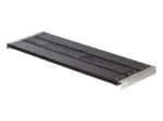 Bild von Plus Bank für Cubic - Pipe schwarz mit Beschlägen 37 x 120 cm