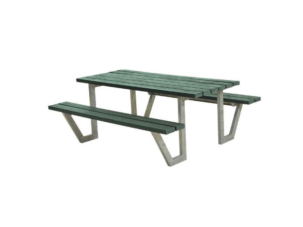 Bild von Plus Wega Picknicktisch Retex Upcycling grün 177 cm