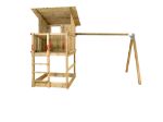 Bild von Plus Play Spielturm mit Dach, Schaukelbalken 460 x 395 x 283 cm