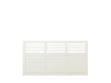 Image de Plus Decora Zaun Vorgartenzaun weiss 180 x 95 cm