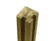 Immagine di Plus Eckpfosten Leimholz-Profilpfosten 2 Nut druckimprägniert 9 x 9 x 268 cm