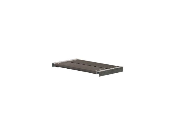 Bild von Plus Bank für Cubic - Pipe WPC schiefergrau 60 cm mit Beschlägen