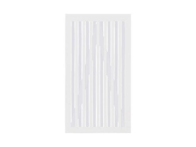 Immagine di Plus Nagano Sichtschutztüre Einzeltor Kiefer-Fichte weiss 100 × 180 cm