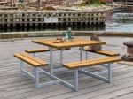 Image de Plus Picnic Picknicktisch 8-Sitzer teakfarben 200 cm