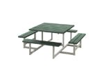 Bild von Plus Picnic Picknicktisch 8-Sitzer Retex Upcycling grün 200 cm