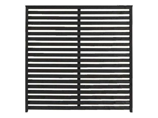 Plus Kyoto Zaun schwarz 160 x 160 cm