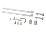 Image de Plus Skagen Lux breites Einzeltor weiss 150 x 80 cm mit Beschlägen