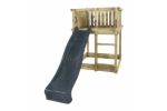Bild von Plus Play Spielturm mit grau-schwarzer Rutsche 350 x 132 x 200 cm