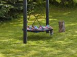 Bild von Plus Cubic Schaukelgestell mit 2 Schaukeln 268 x 9 x 209 cm schwarz