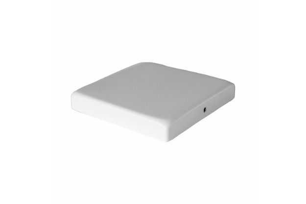 Immagine di Plus Pfostenabdeckung Minimalist weiss 9,1 x 9,1 cm