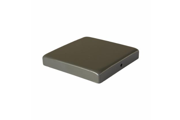 Immagine di Plus Pfostenabdeckung Minimalist umbragrau 9,1 x 9,1 cm