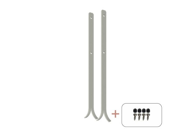 Image de Plus Universal Set Pfostenfüße zum Enbetonieren - 4 x 60 cm