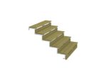 Immagine di Plus Linea breites Gartentor schwarz 150 x 80 cm
