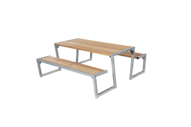 Bild von Plus Zigma Picknicktisch Thermowood 176 cm