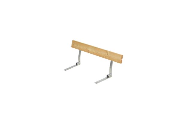 Immagine di Plus Rückenlehne Thermowood für Plankenbank mit Beschlag 118 cm