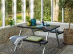 Bild von Plus Alpha Picknicktisch Thermowood 177 x 161 x 73 cm