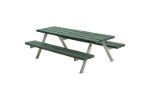 Image de Plus Alpha Junior Picknicktisch Retex Upcycling grün 177 x 118 x 57cm