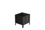Bild von Plus Pflanzkasten Blumenkasten Classic Stahl-Kiefer-Fichte schwarz 46 cm