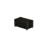 Bild von Plus Cubic rollender Blumenkasten 87 x 50 x 45 cm schwarz-schwarz