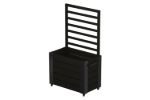 Immagine di Plus Premium Leimholzpfosten Rundkopf NTR-A 9 x 9 x 298 cm weiss