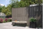 Image de Plus Basic Sitzgruppe mit 2 Anbauten Kiefer-Fichte schwarz 260 x 160 cm