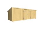 Image de Plus Tokyo Breites Einzeltor schwarz 150 x 90 cm mit Beschlägen