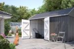 Immagine di Plus Gartengebäude Classic Multihaus geschlossen mit Doppeltor 423 x 234 cm