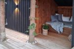 Bild von Plus Gartengebäude Multihaus ein Drittel offen mit Doppeltor 635 x 248 cm
