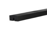 Image de Plus Klink Profilzaun mit Abschlussbrett 174 x 203 cm PEFC schwarz