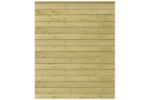 Image de Plus Klink Profilzaun mit Abschlussbrett 174 x 203 cm PEFC druckimprägniert