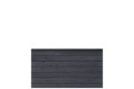 Immagine di Plus Klink Profilzaun mit Abschlussbrett 174 x 91 cm PEFC schwarz