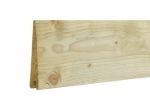 Bild von Plus Klink Profilzaun mit Abschlussbrett 174 x 91 cm PEFC druckimprägniert