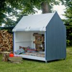 Bild von Plus Spielhaus Shelter auf Rädern 120 x 203 x 198cm